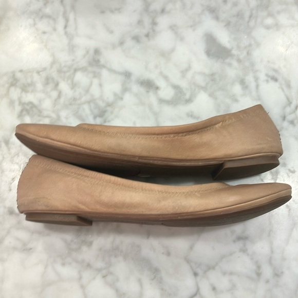 Lucky Brand Women's light tan Ballet Flats rounded toe leather size 8.5 - Picture 8 of 15